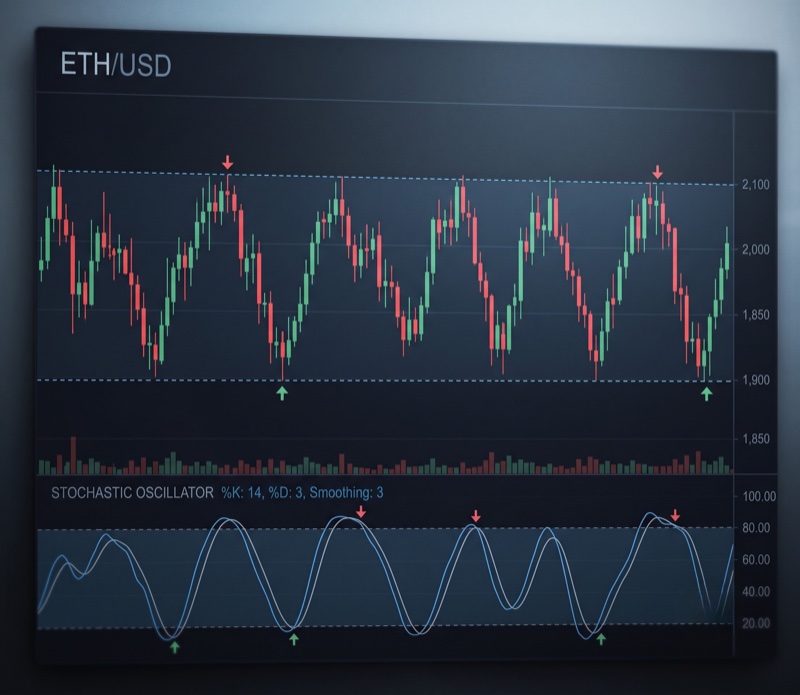 Stochastic Oscillator Strategy Backtested: Best for Range-Bound Crypto?