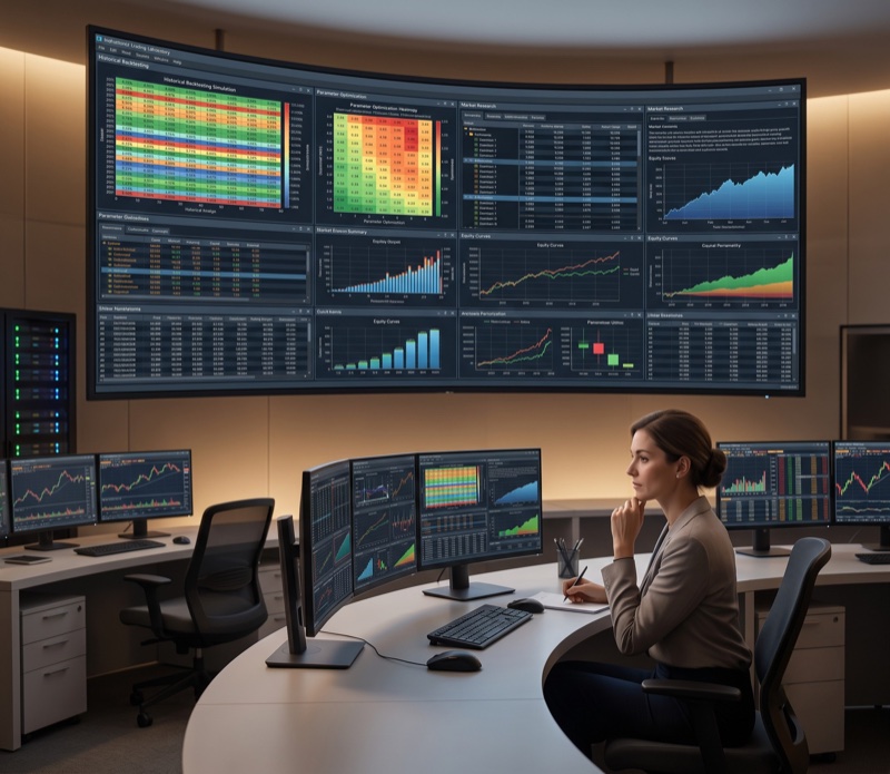 CoinQuant vs NinjaTrader: Crypto-Native No-Code Backtesting vs Advanced Technical Platform