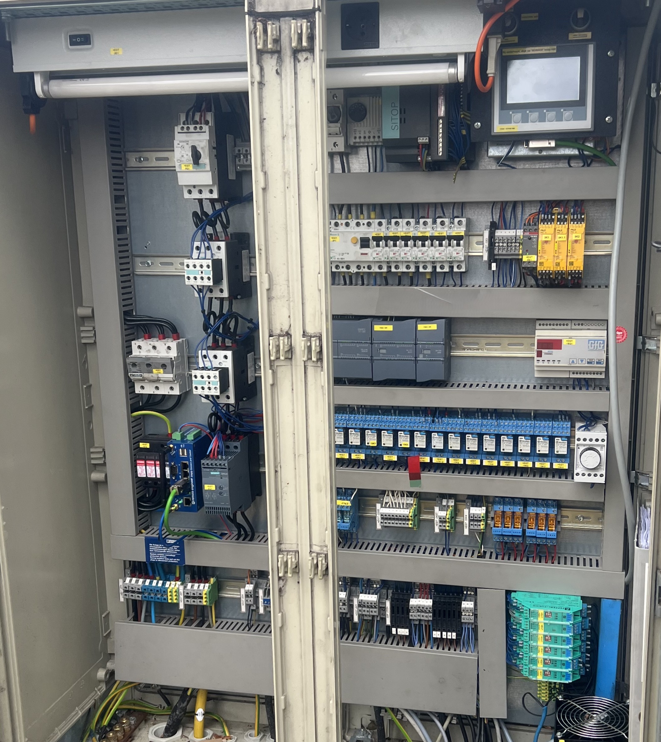 Besturingskast na retrofit
