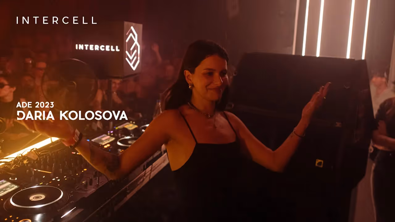Daria Kolosova at Intercell x Warehouse Elementenstraat | ADE BY DAY 2023