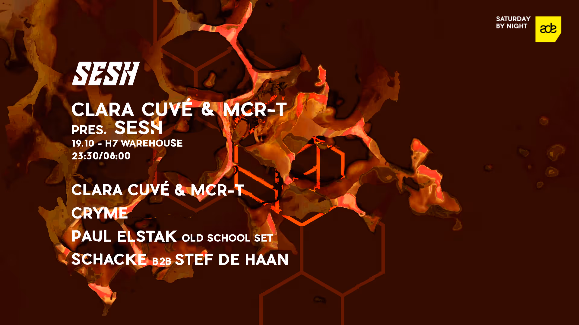 Intercell x Clara Cuvé & MCR- T pres. SESH | ADE 