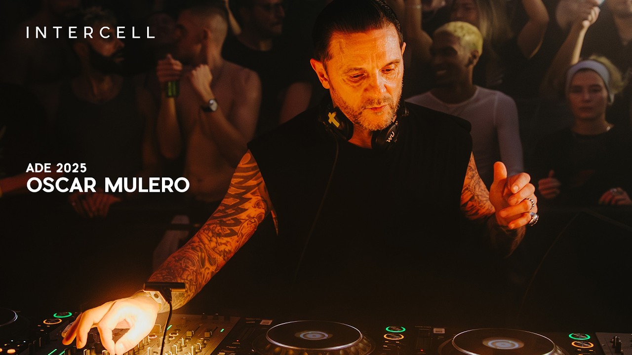 Oscar Mulero at Intercell x Yanamaste Invites | ADE 2025