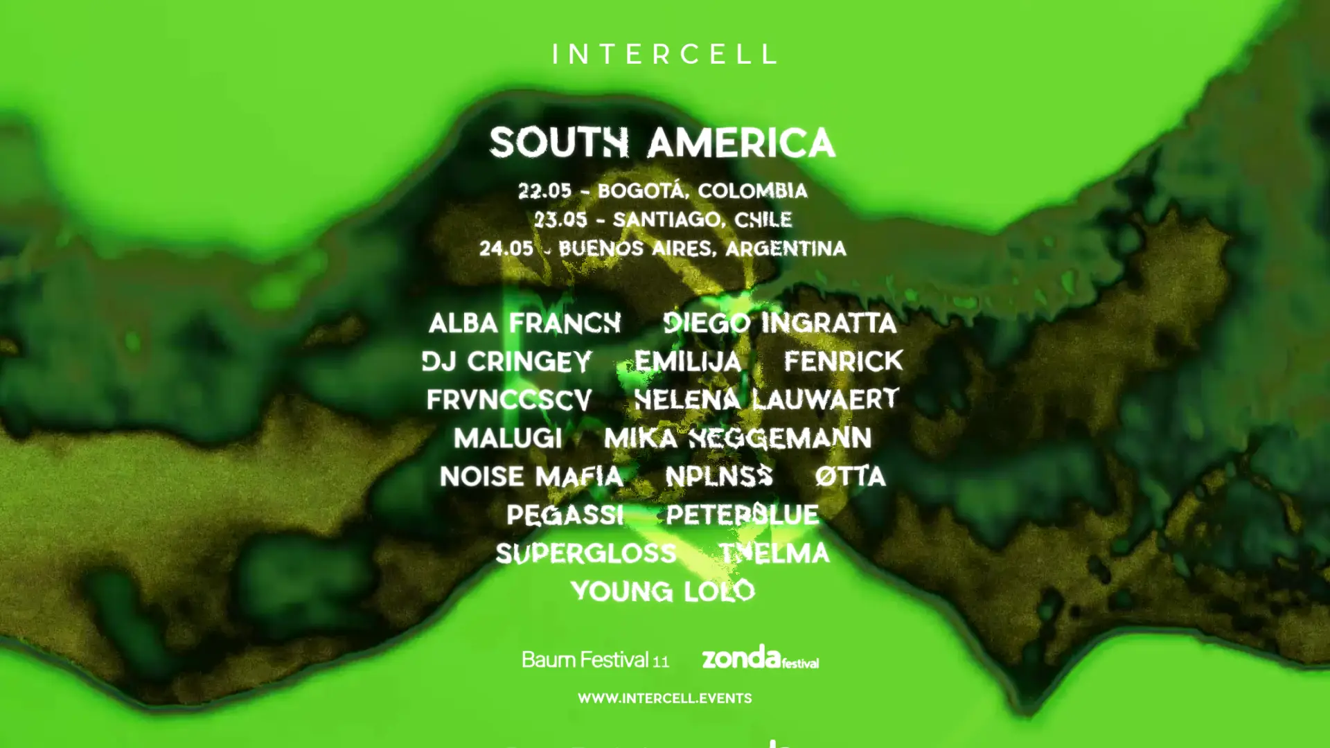 Intercell South America Tour