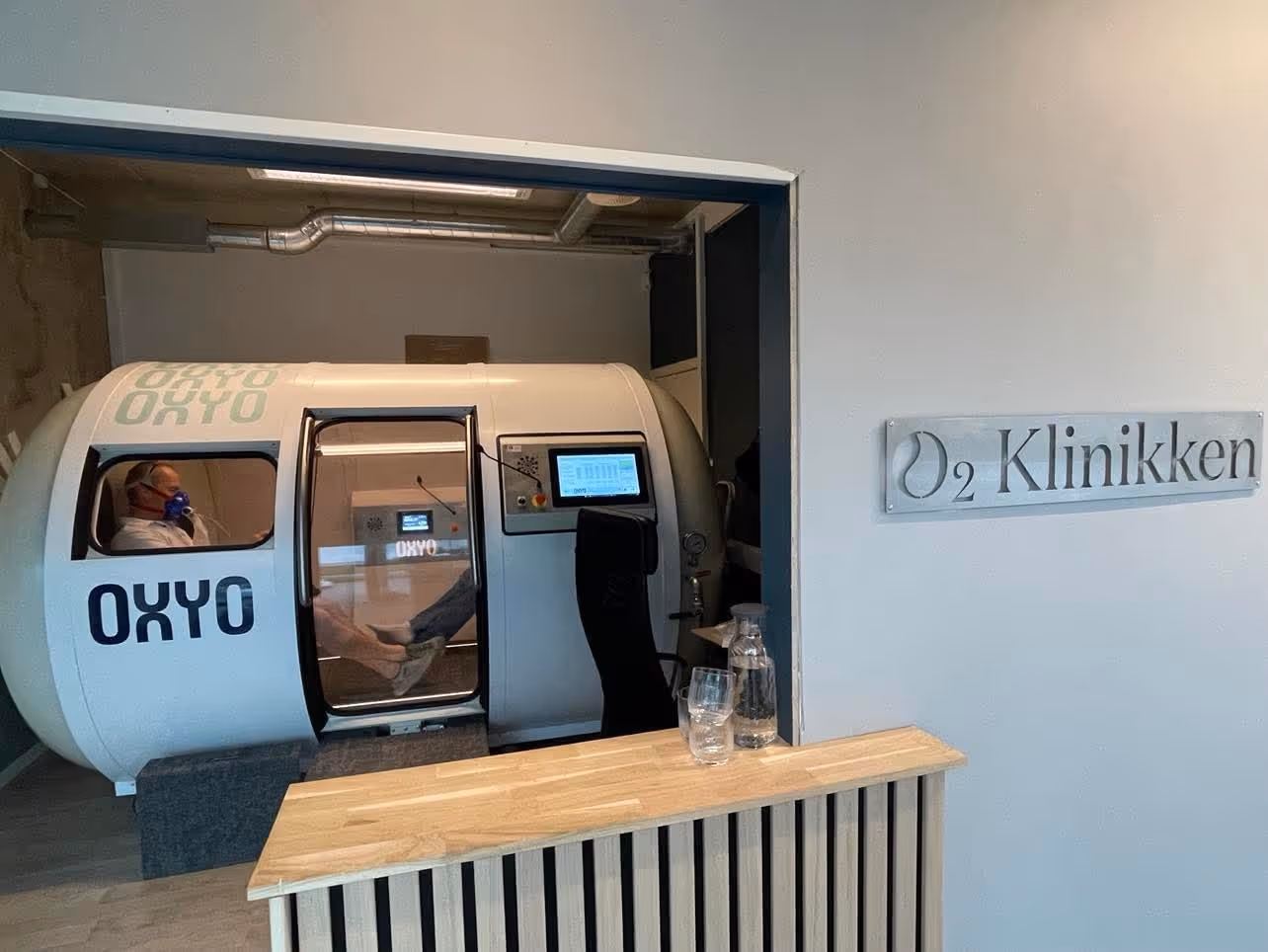 Hyperbar oksygen behandling hos O2 Klinikken