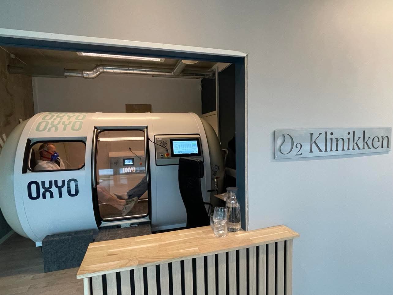 Hyperbar oksygen behandling hos O2 Klinikken