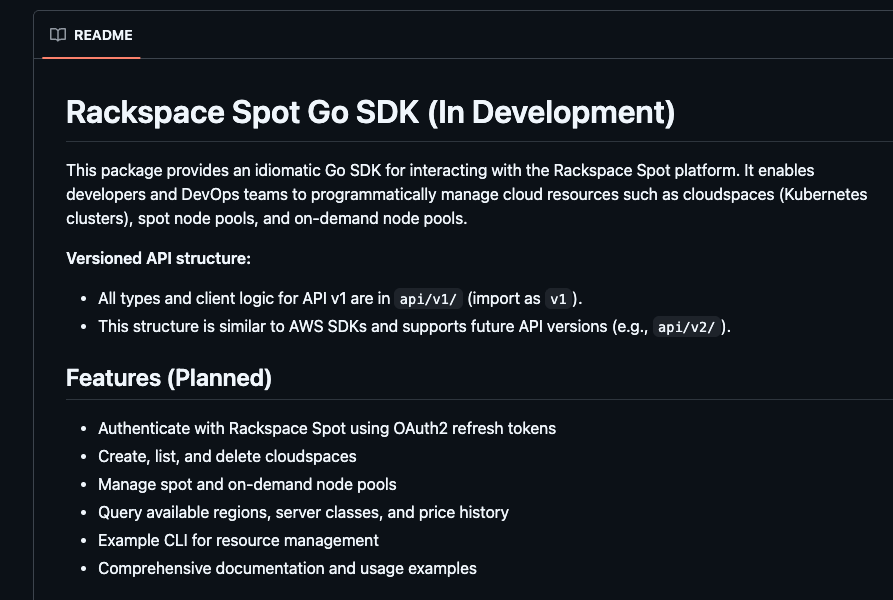 Go SDK
