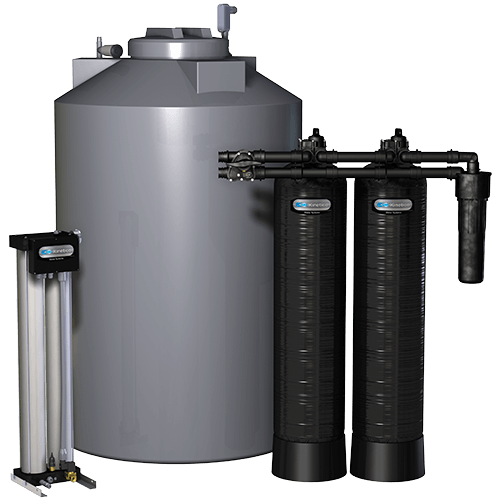 Whole-home water treatment equipment