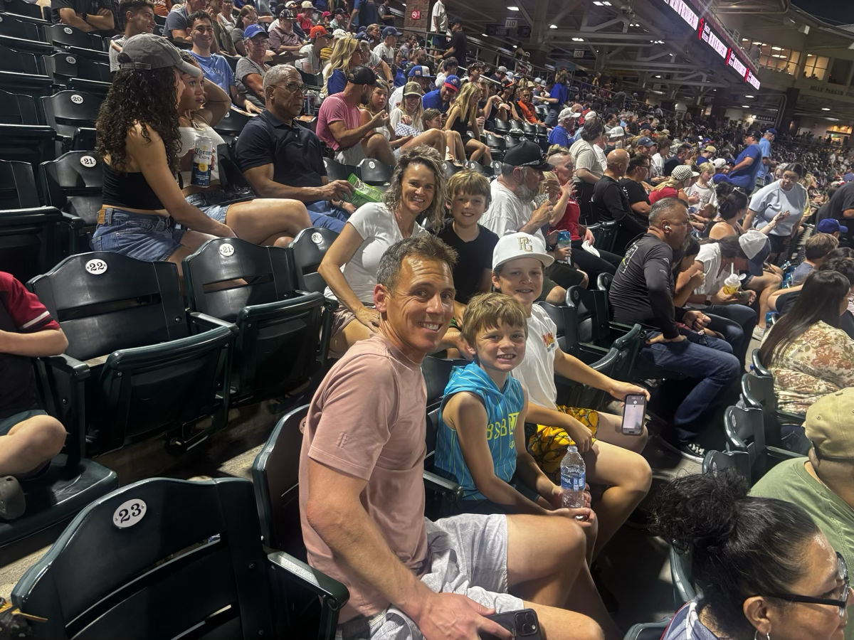 Unbound Academy families at Spring Training