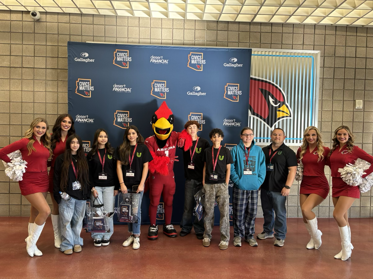 Students at the Cardinals Civic Matters Summit