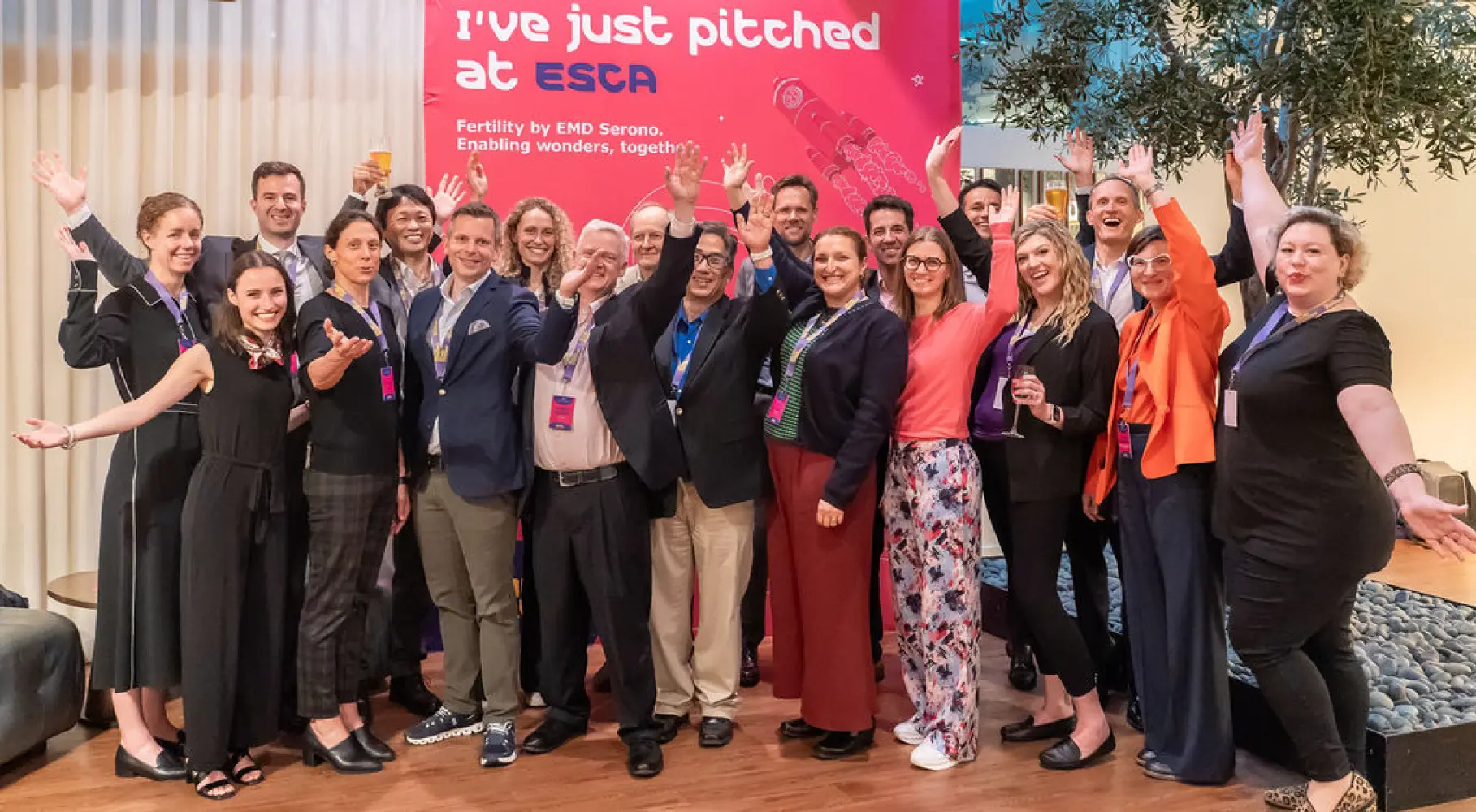 ESCA Corporate Accelerator group photo hosted by Womens Health Week