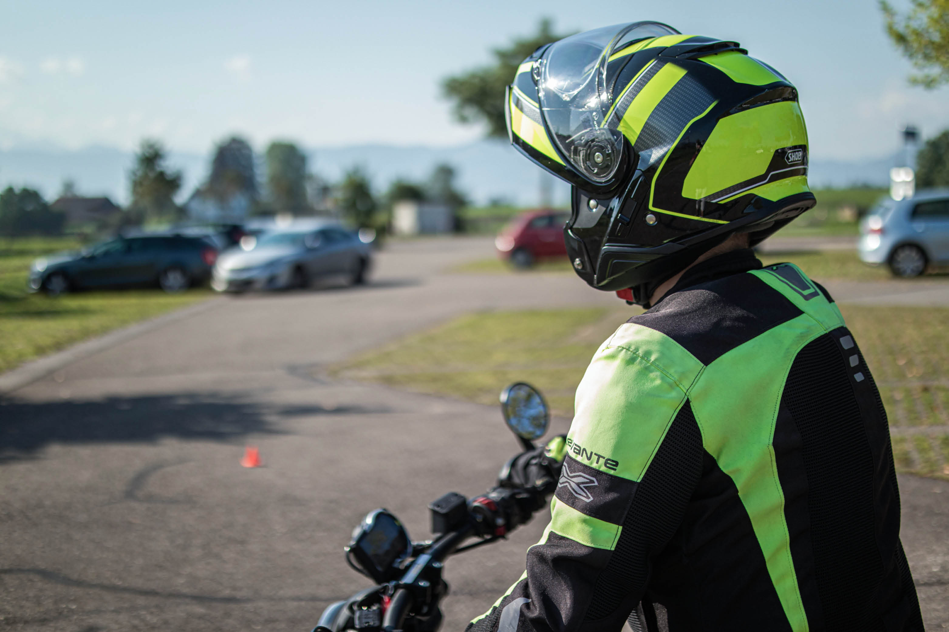 Videografie und Fotoshooting des Fahrlehrers