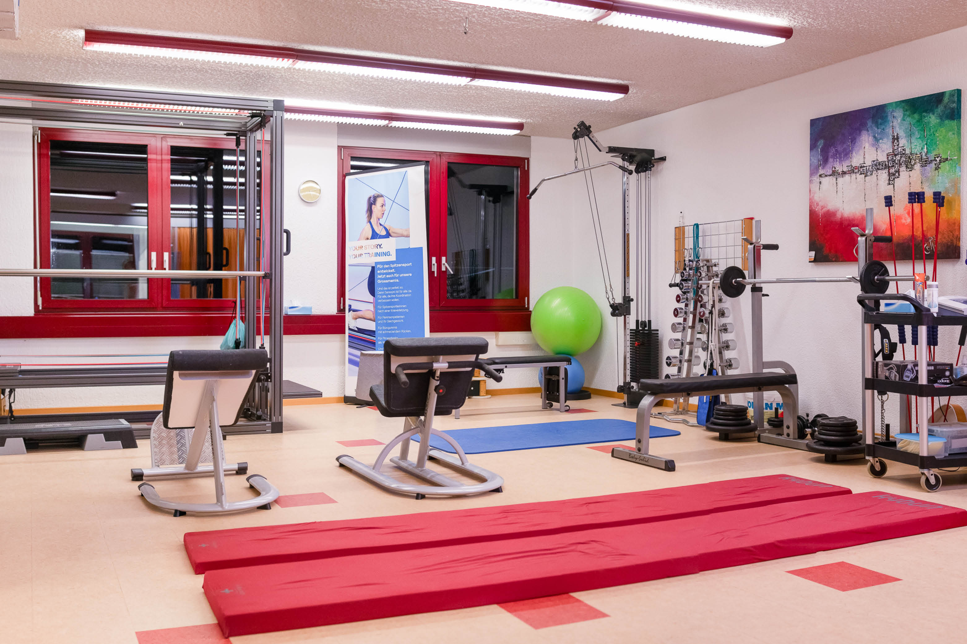 Fotografie des Fitness Centers Bauma, Saland