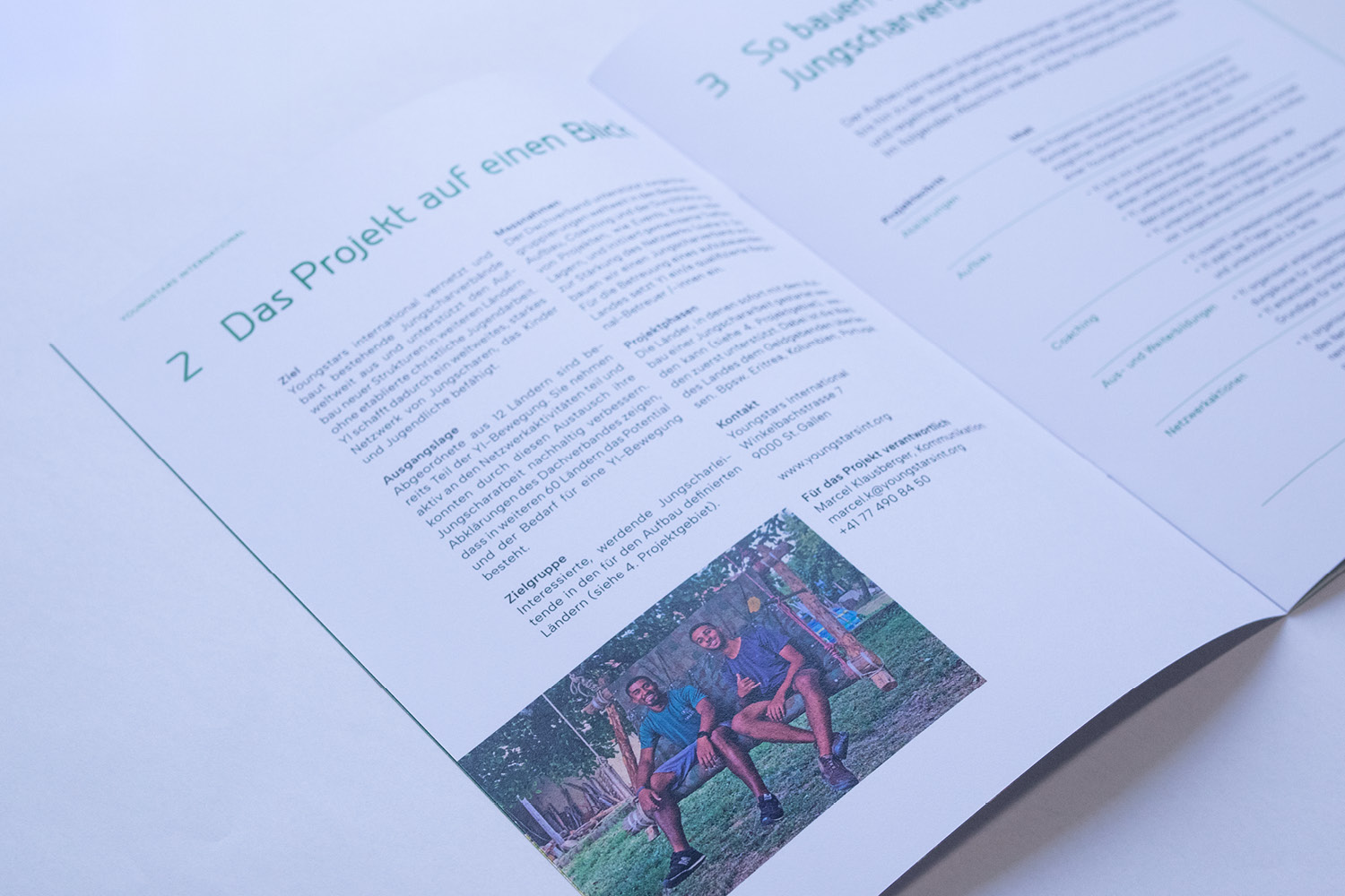 Magazingestaltung für NonProfit