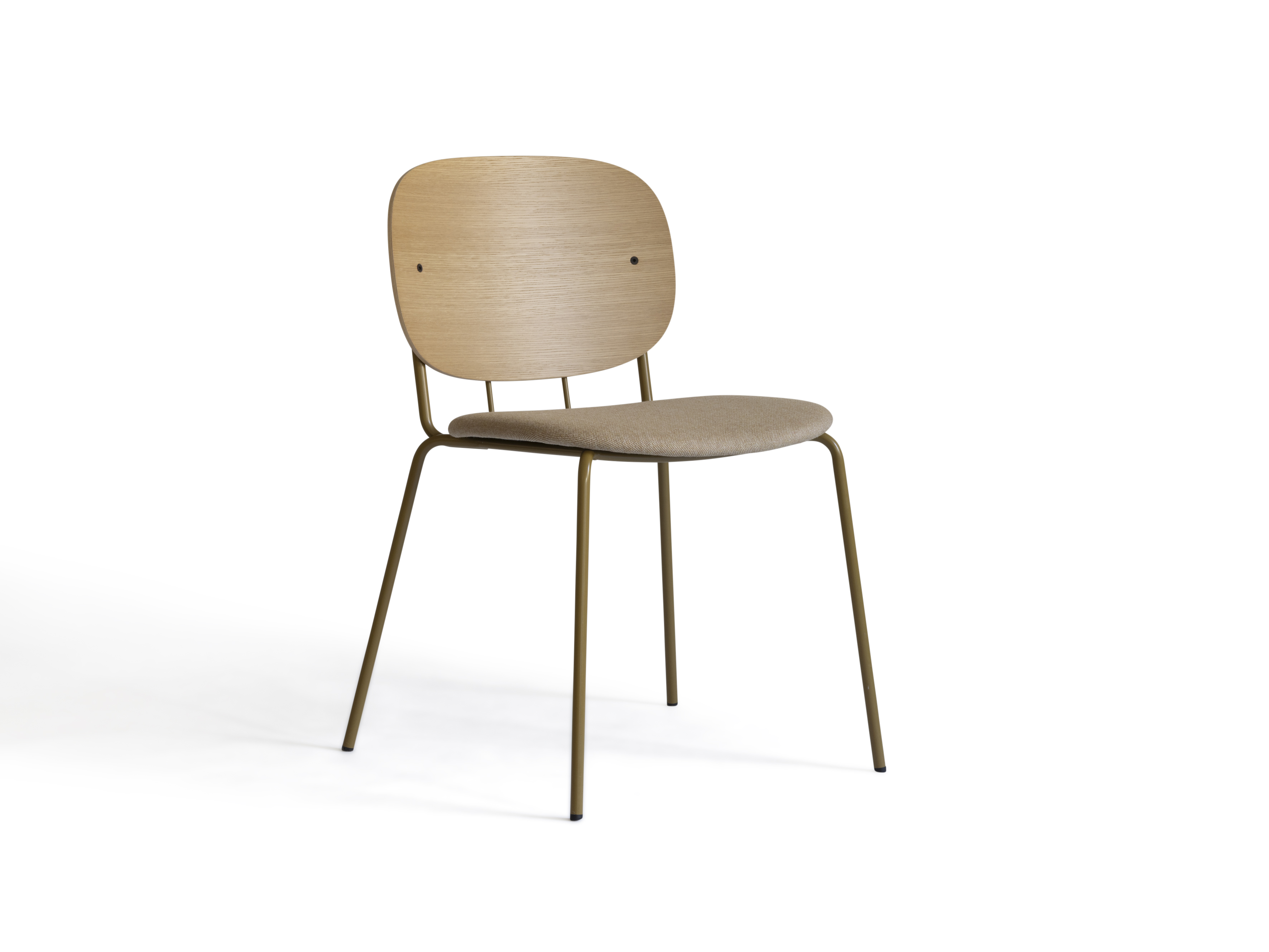 DC-01 FRAME: MUSTARD UPH SEAT: CAMIRA MAINLINE FLAX MORDEN + VENEER BACKREST: OAK
