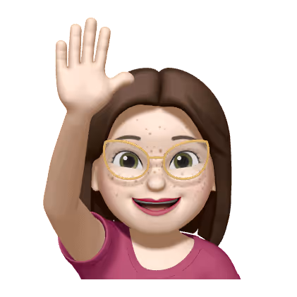 A bitmoji representing the Dispatch Manager, a woman with short brown hair. glasses, and freckles. 