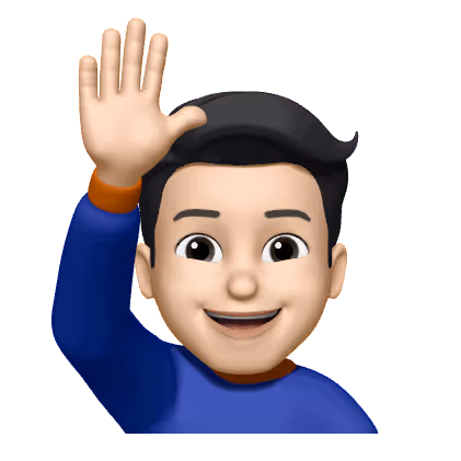 A bitmoji representing the ProSolutions mascot, SuperPro. 