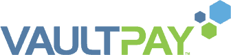 The written logo for home financing company; VaultPay.