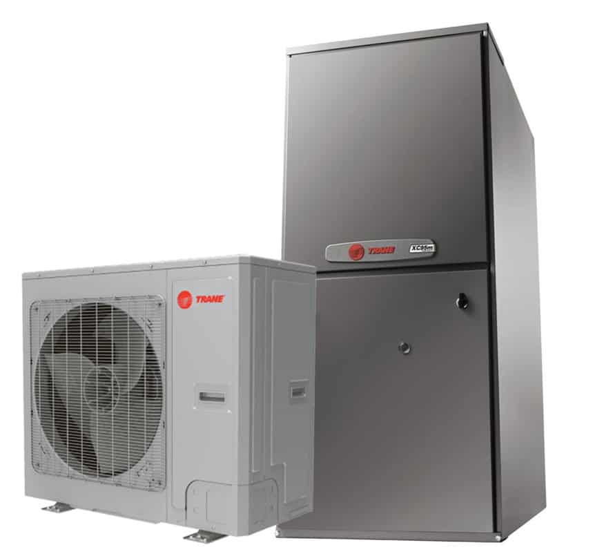 Trane heat pump vs furnace