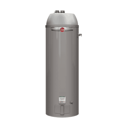 Rheem RHE50 - top-rated water heater in ProSolutions Inc.'s hot water heater buying guide