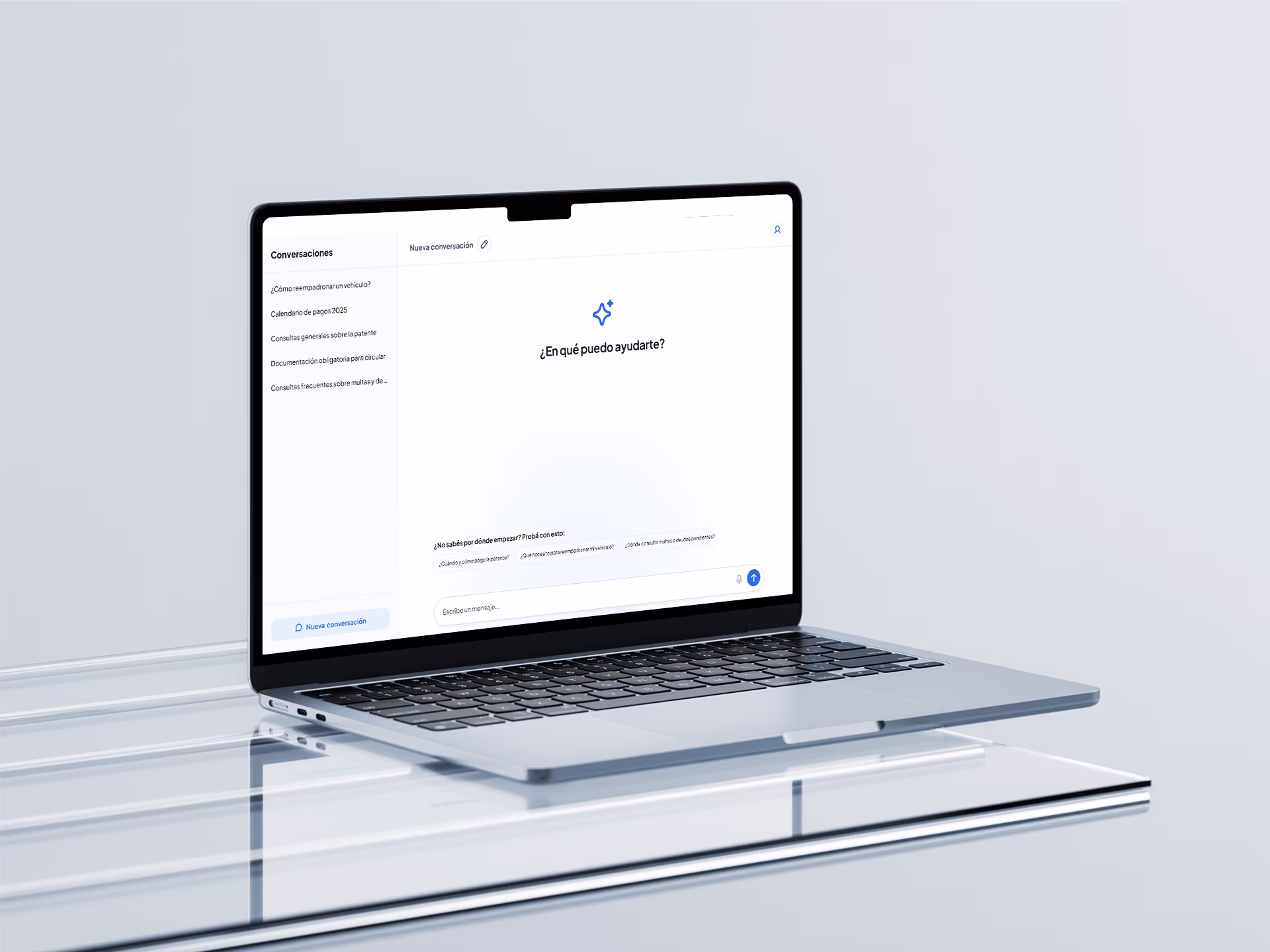 Ladamericas Screen mockup