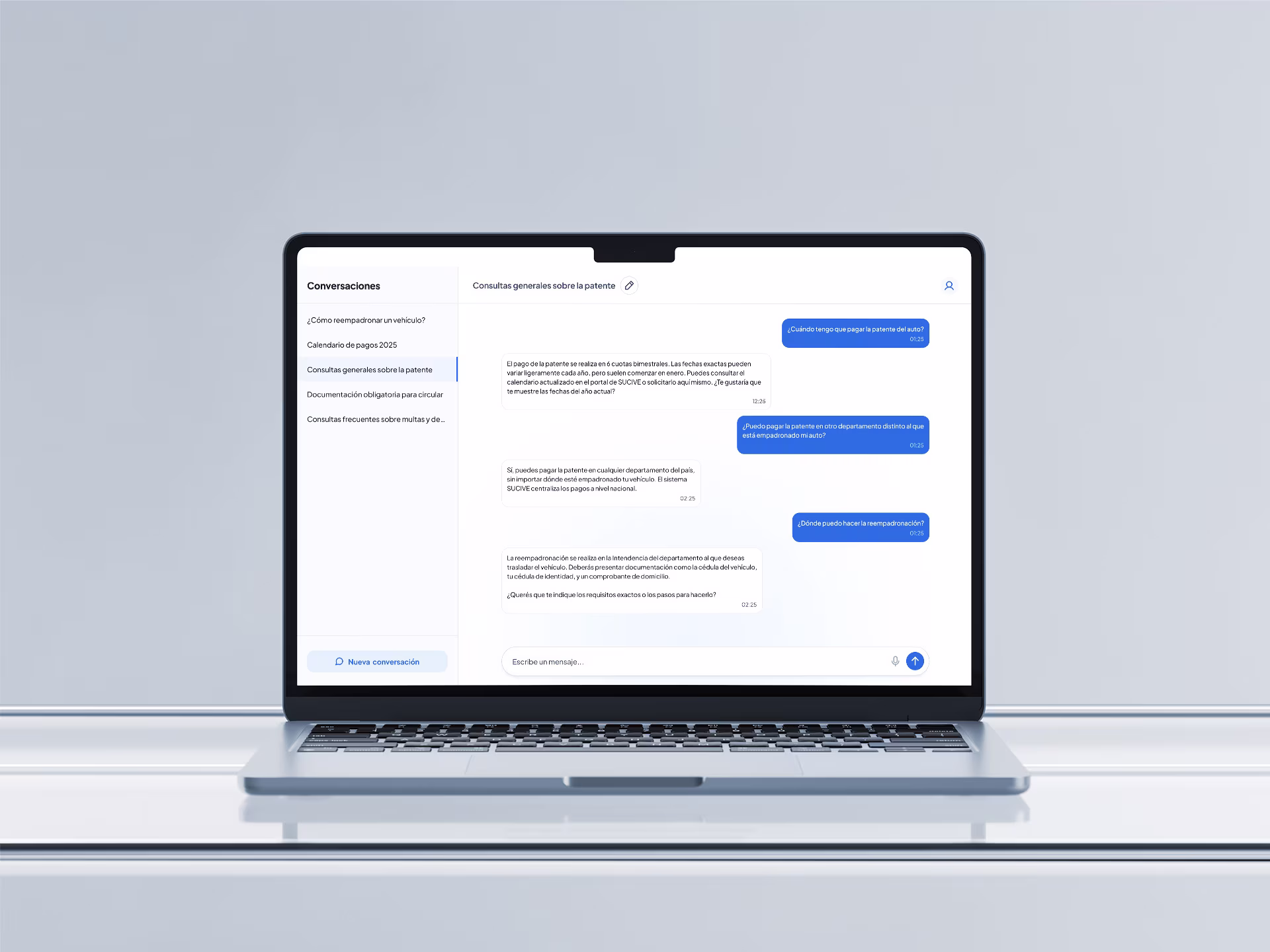 Ladamericas Screen mockup 2