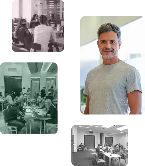 Dueños, equipo de coaches y oficinas de Betion Consulting, mostrando la trayectoria y profesionalismo del equipo.