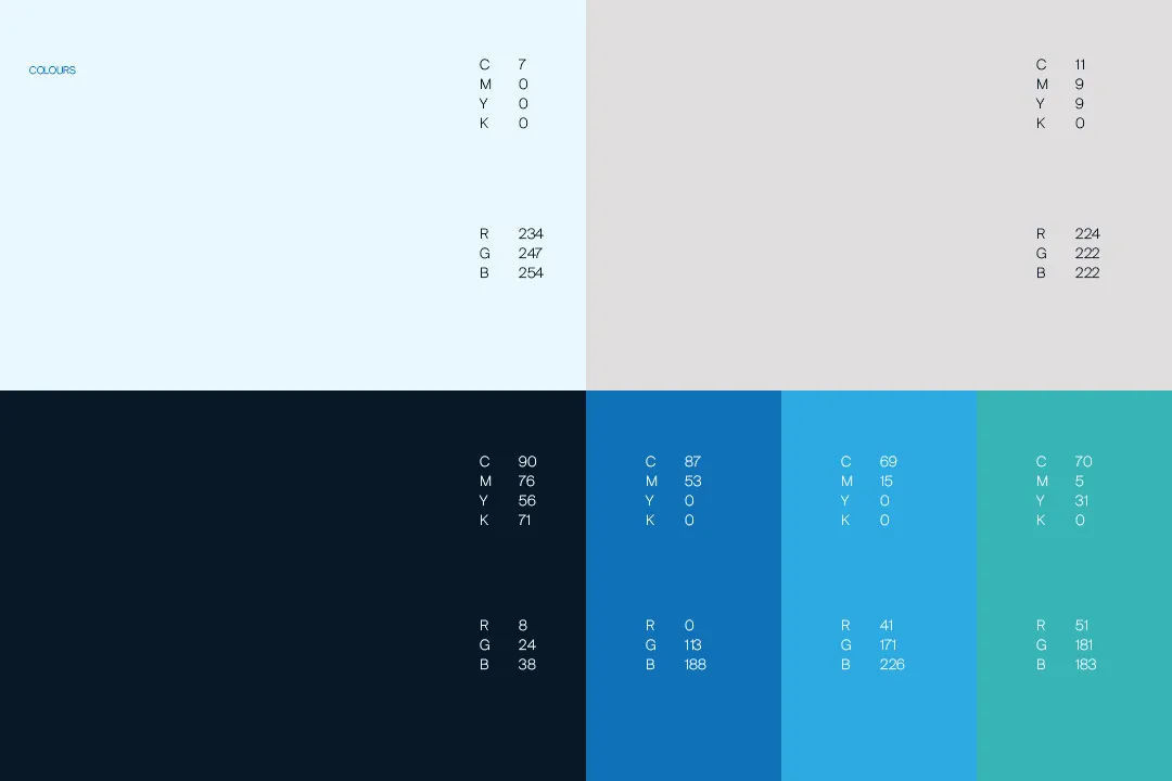 Agility Robotics brand colour palette