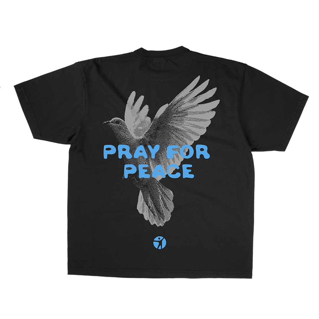 PRAY 4 PEACE Tee (Black)