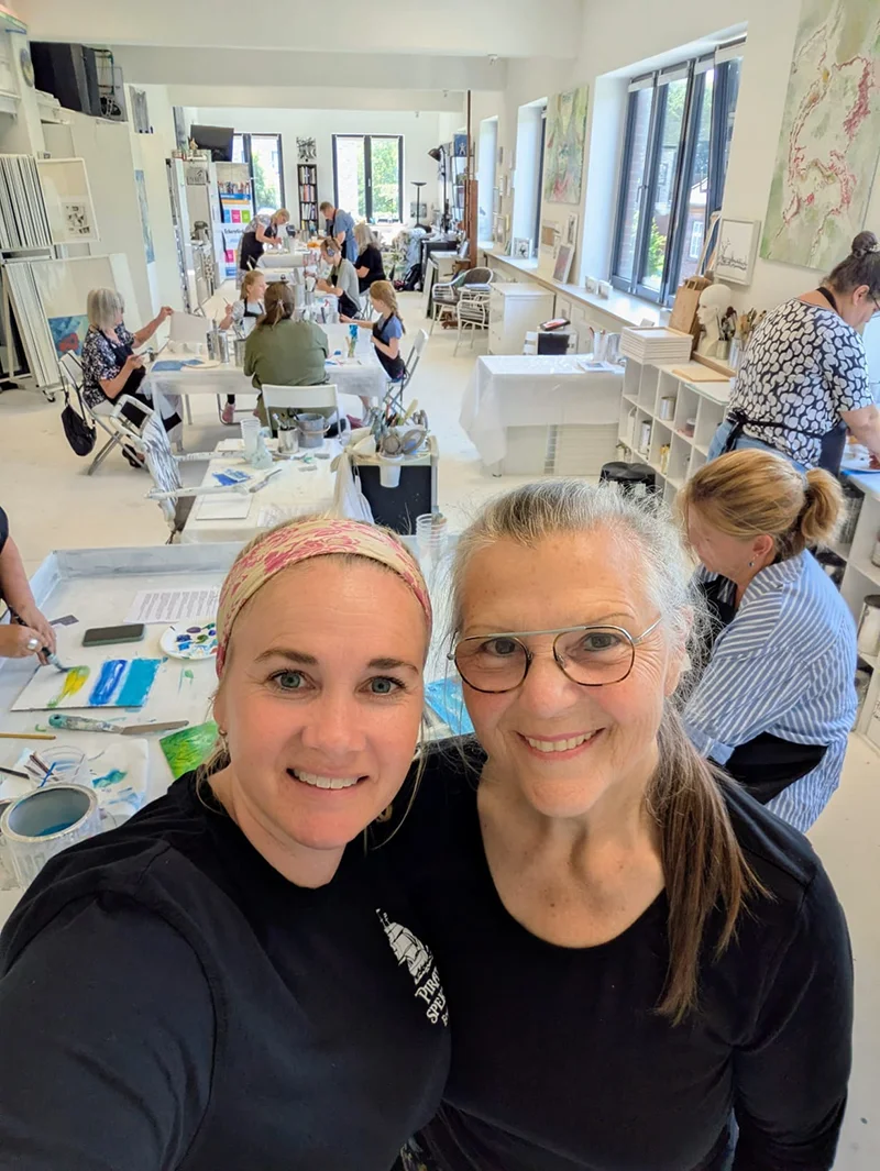 Im Atelier von Margit Buß