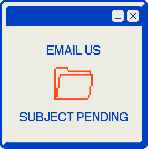This image takes a user to their email client to send Out of Order an email.