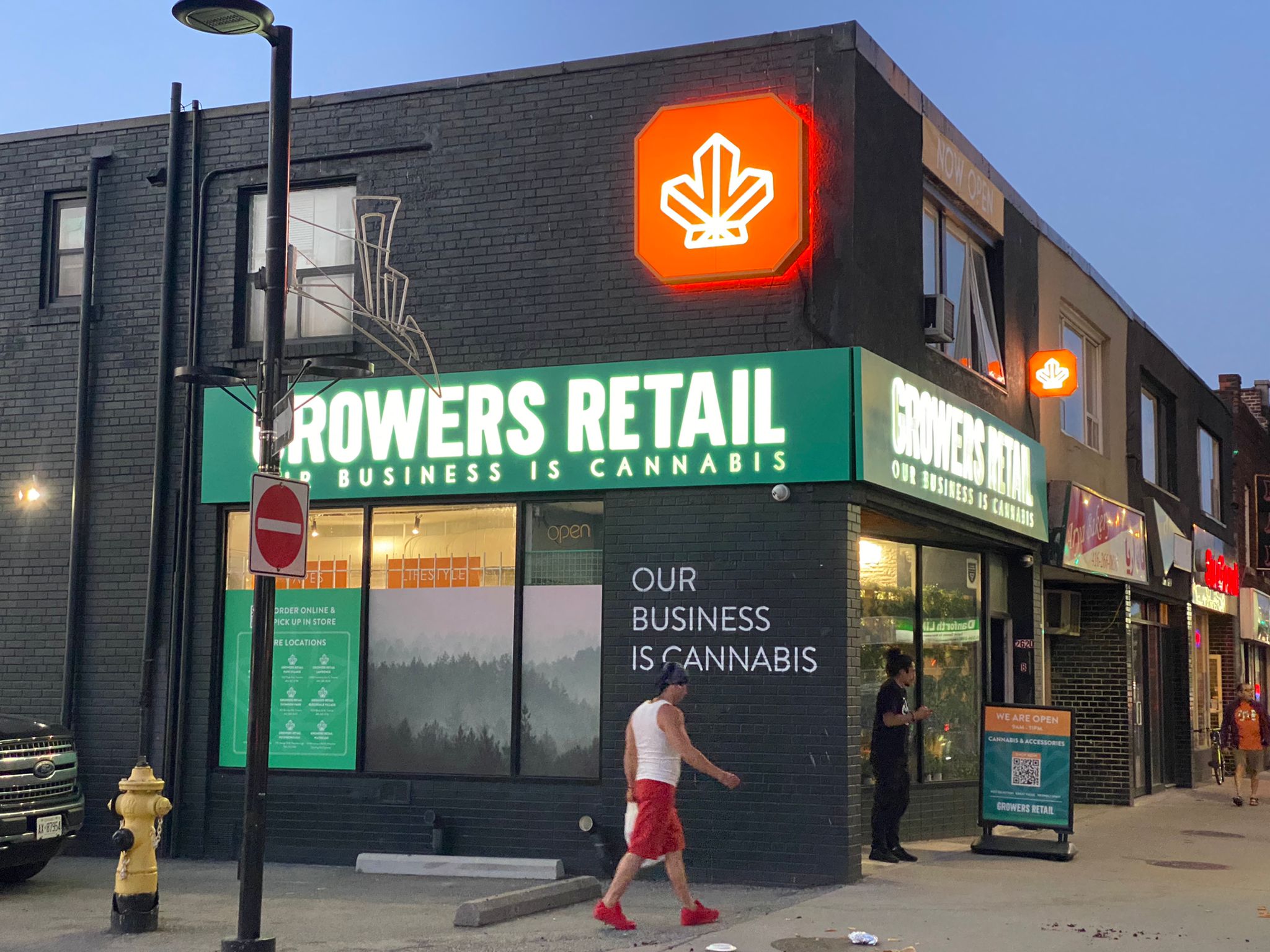 Growers Retail sign