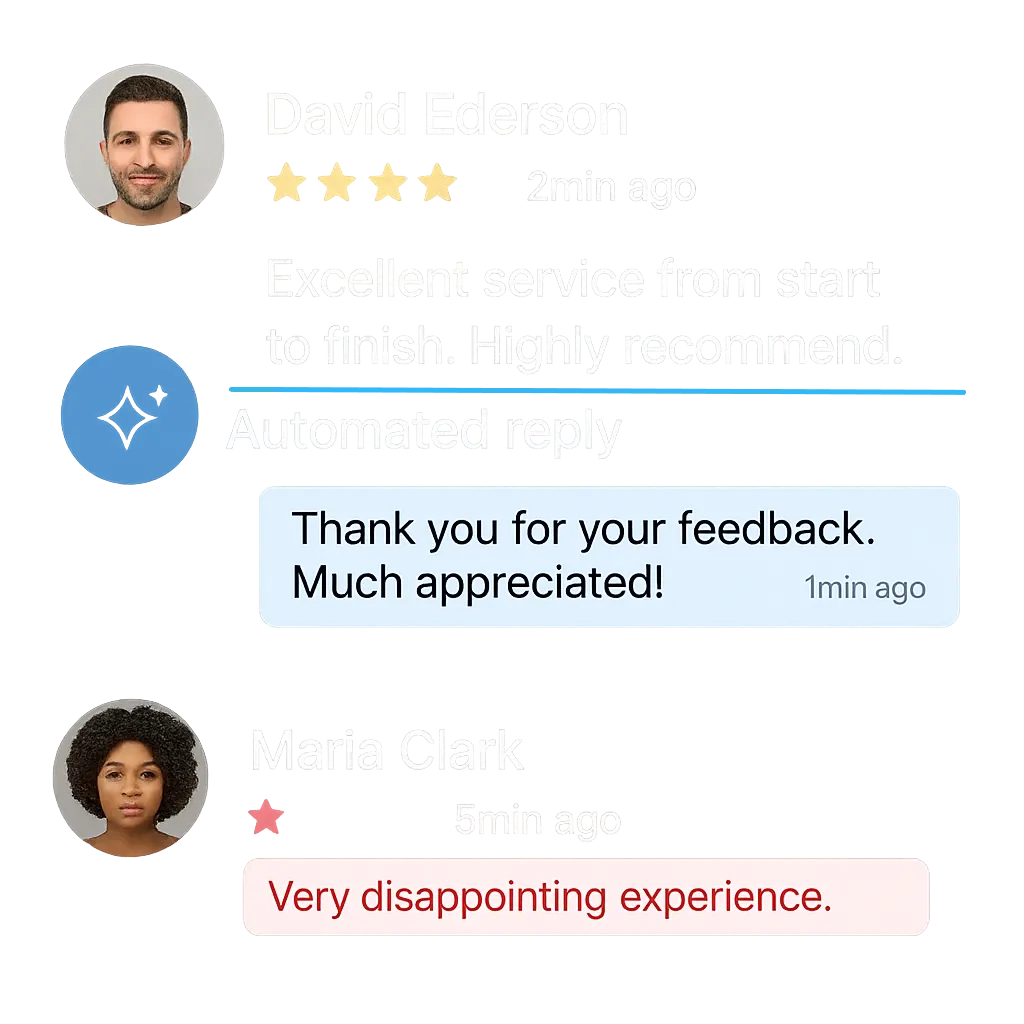 Reviews Automation Tool module preview