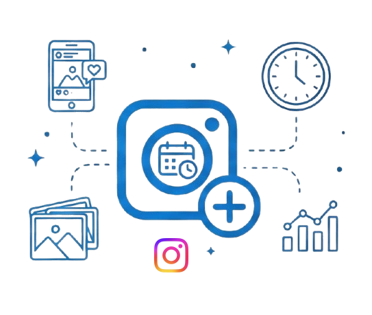 Instagram Scheduler module preview
