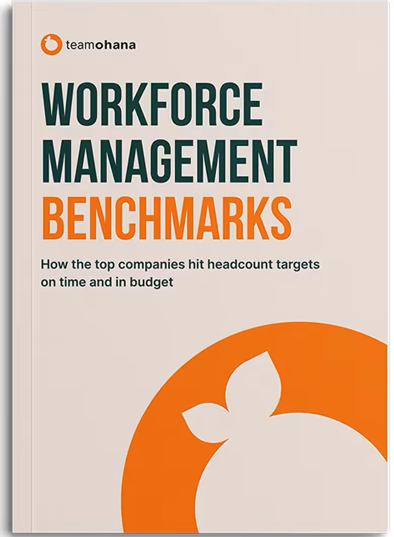 2025
workforce management benchmarks report