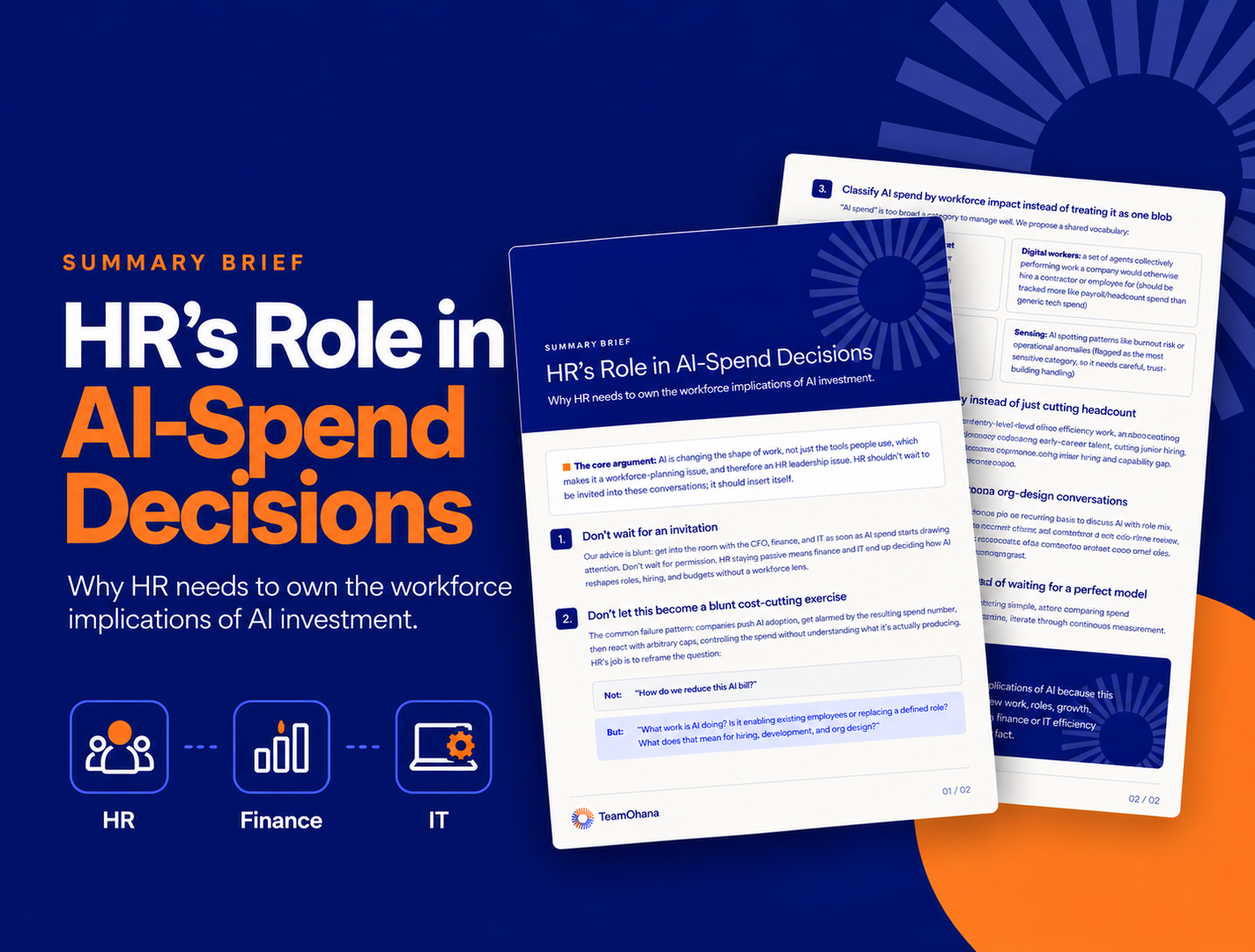 AI spend is a workforce decision. HR should own it.