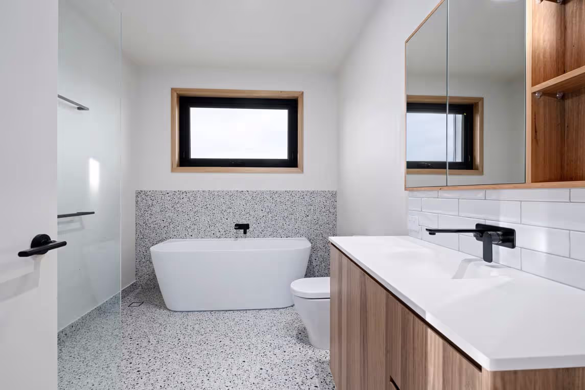 High-end bathroom renovation in Wangaratta, VIC
