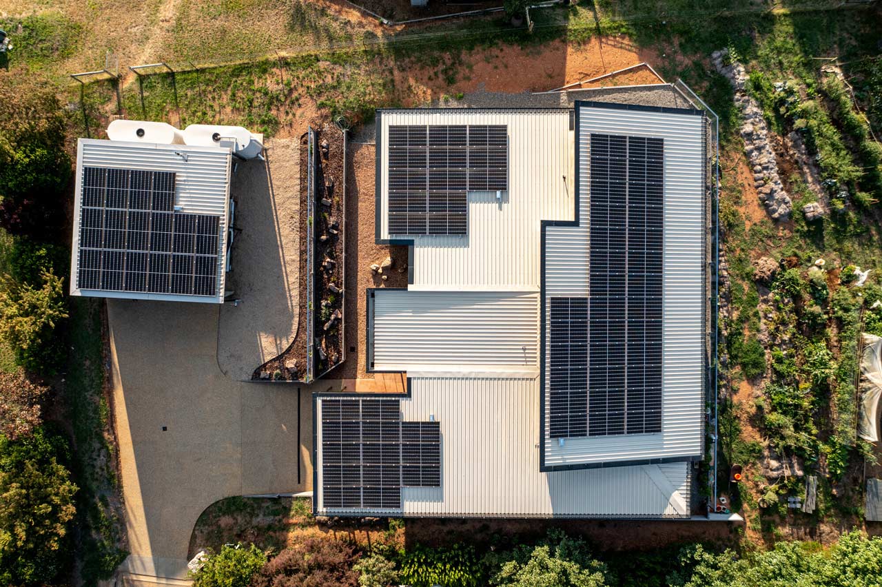 Energy-efficient new home build in North East Victoria