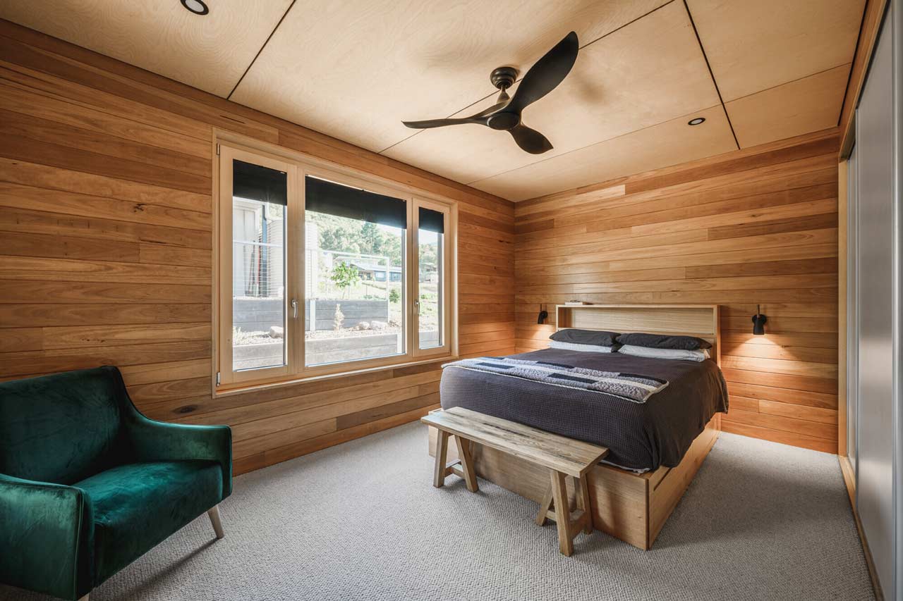 High-end bedroom renovation in Wangaratta, VIC