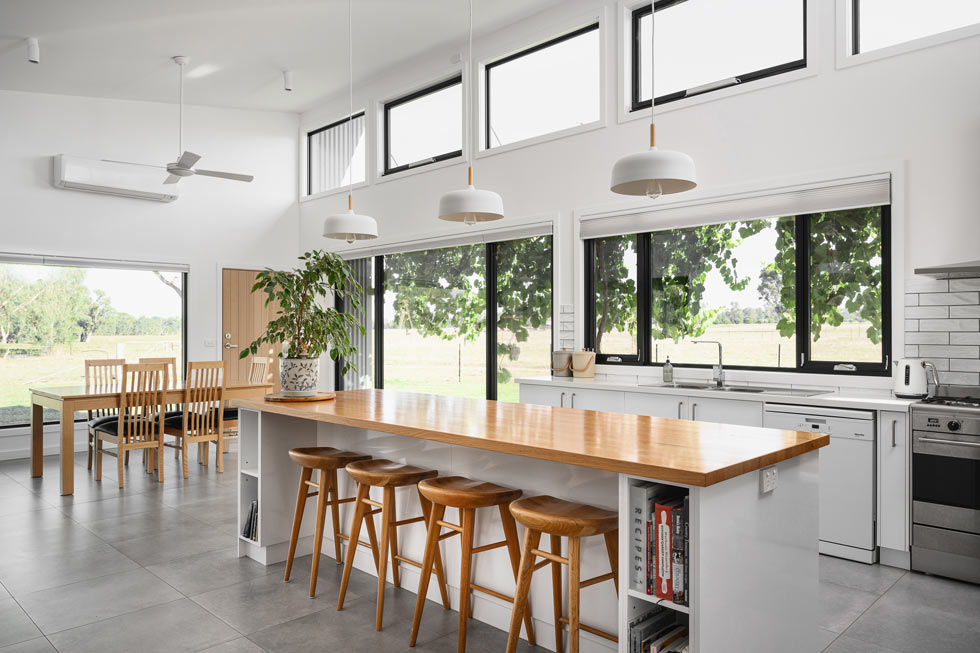 High-end kitchen renovation in Wangaratta, VIC