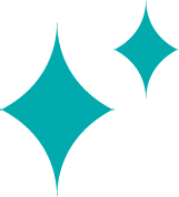 Content Mosaic Turquoise Star Illustration
