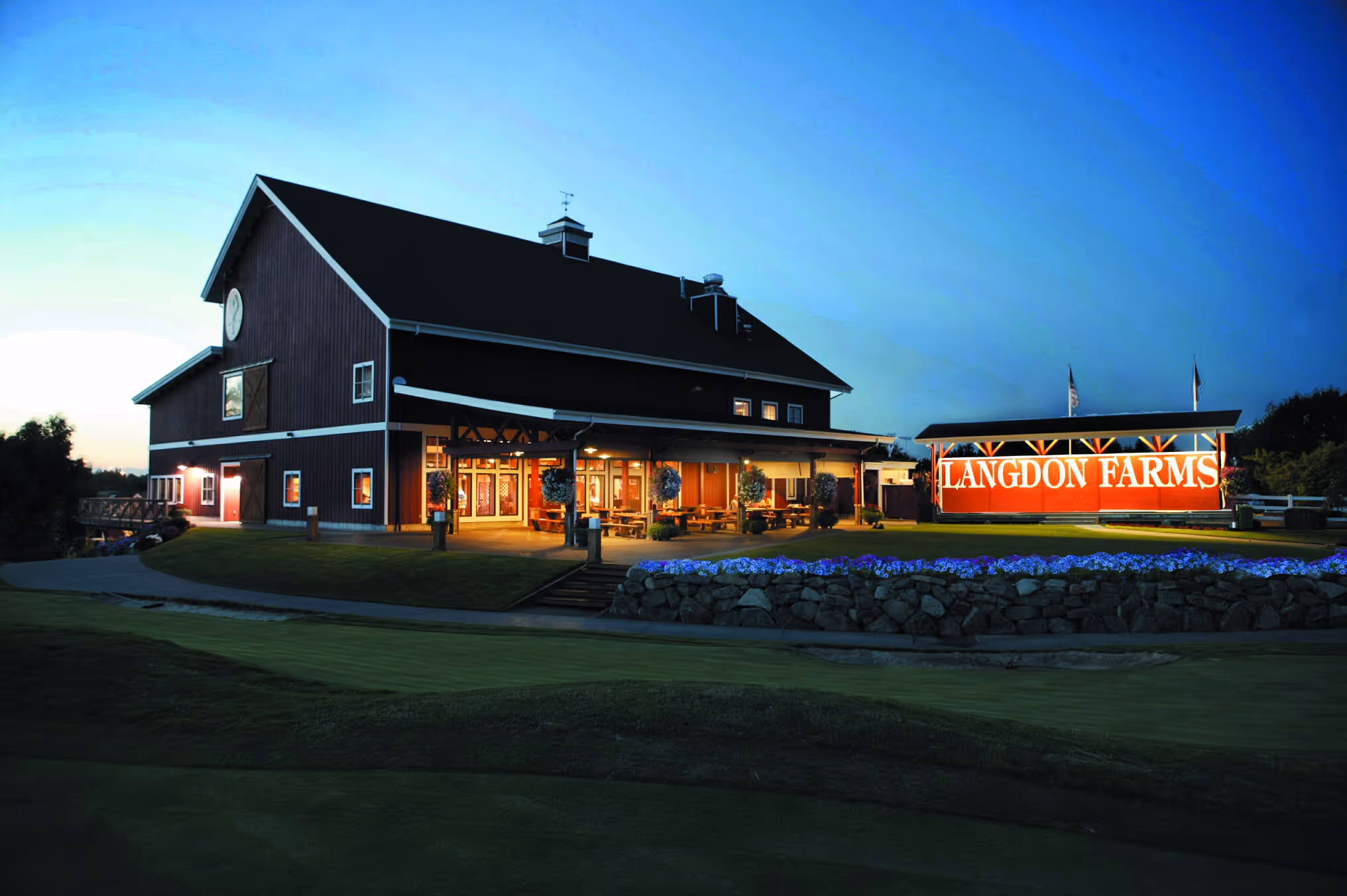 Langdon Farms Golf Club clubhouse