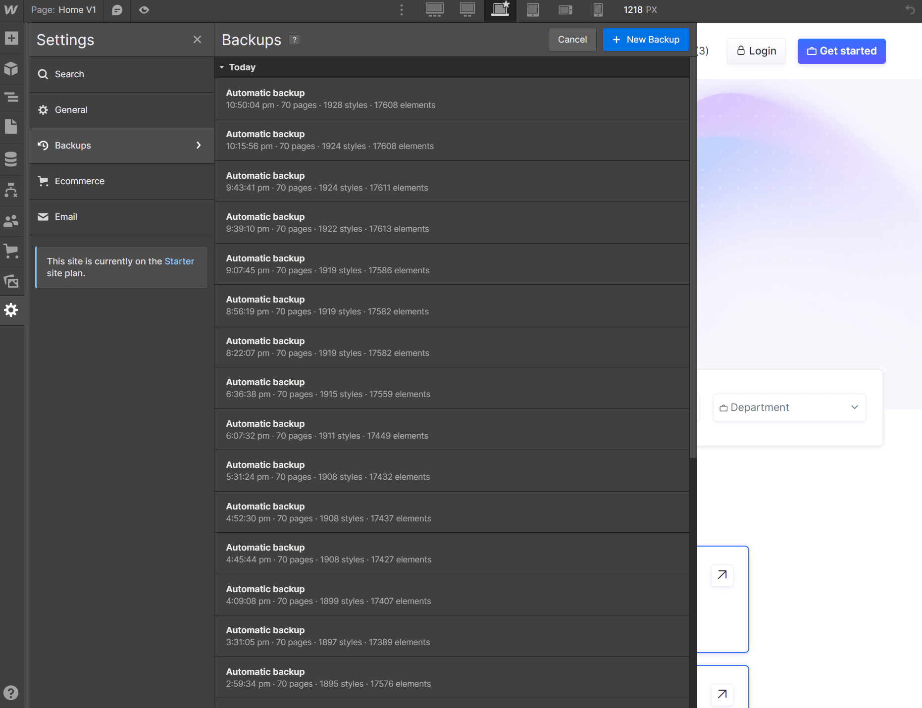 Start Here Backups - JobBoardly X Webflow Template
