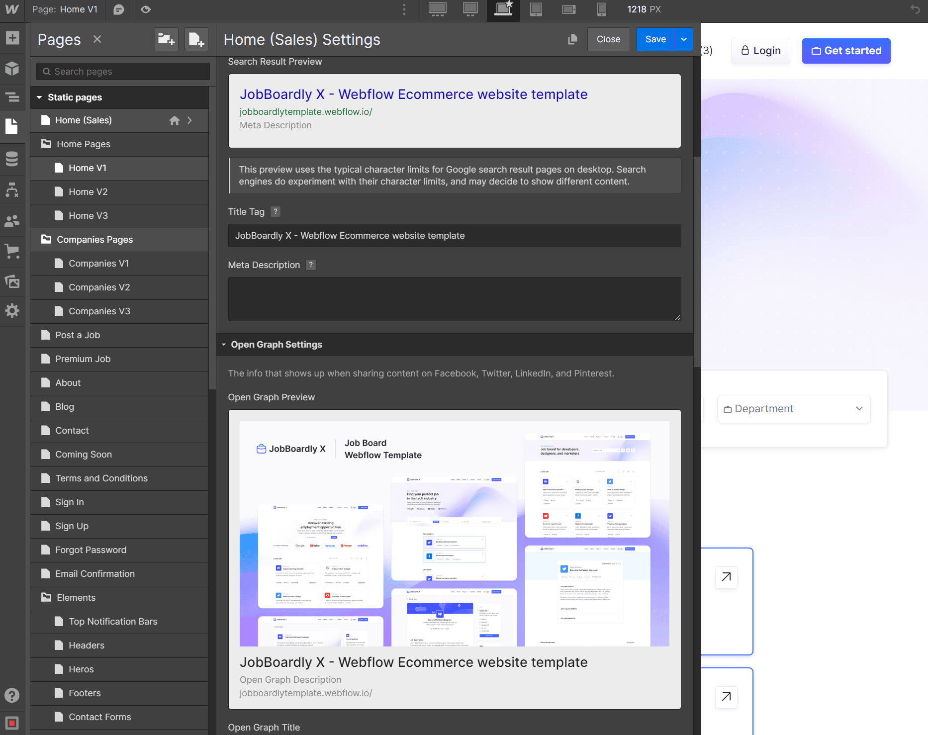 Meta Title - JobBoardly X Webflow Template