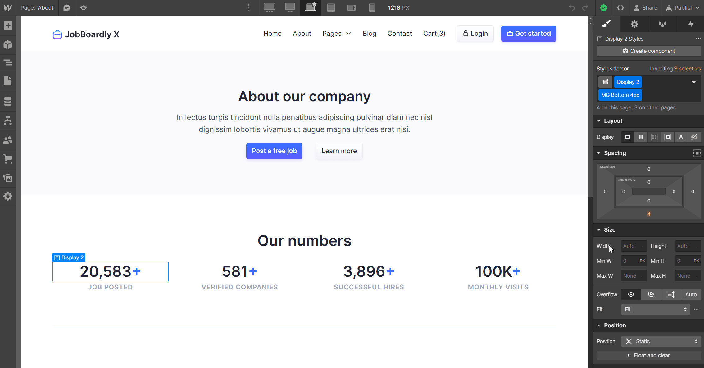 Start Here Static Content - JobBoardly X Webflow Template