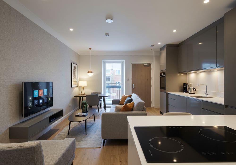 Pearlshire Bond Enclave smart-enabled apartment interior