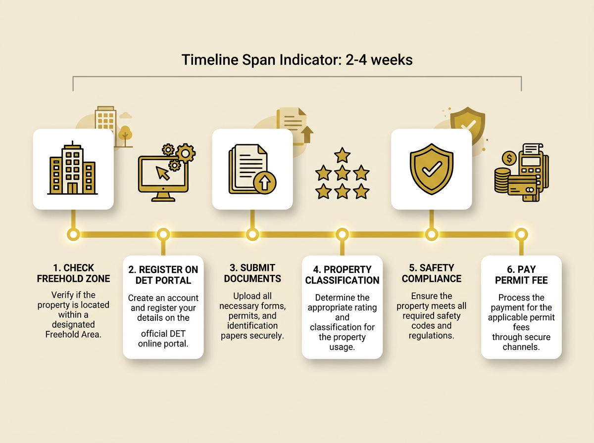 How to Get a DET Holiday Home License in Dubai (Step-by-Step)