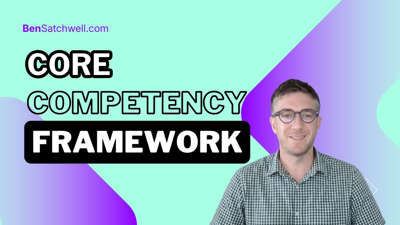 Core competency framework showing universal behavioural standards for all employees