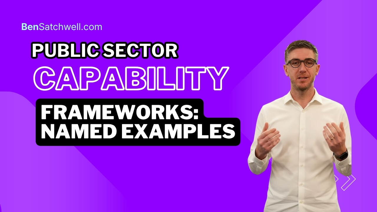 Public sector capability framework named examples from around the world