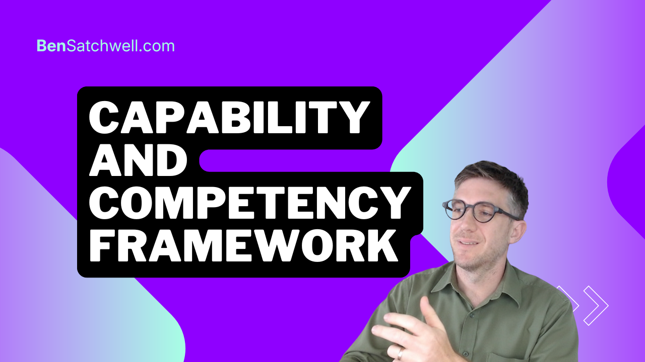 Capability and competency framework architecture diagram