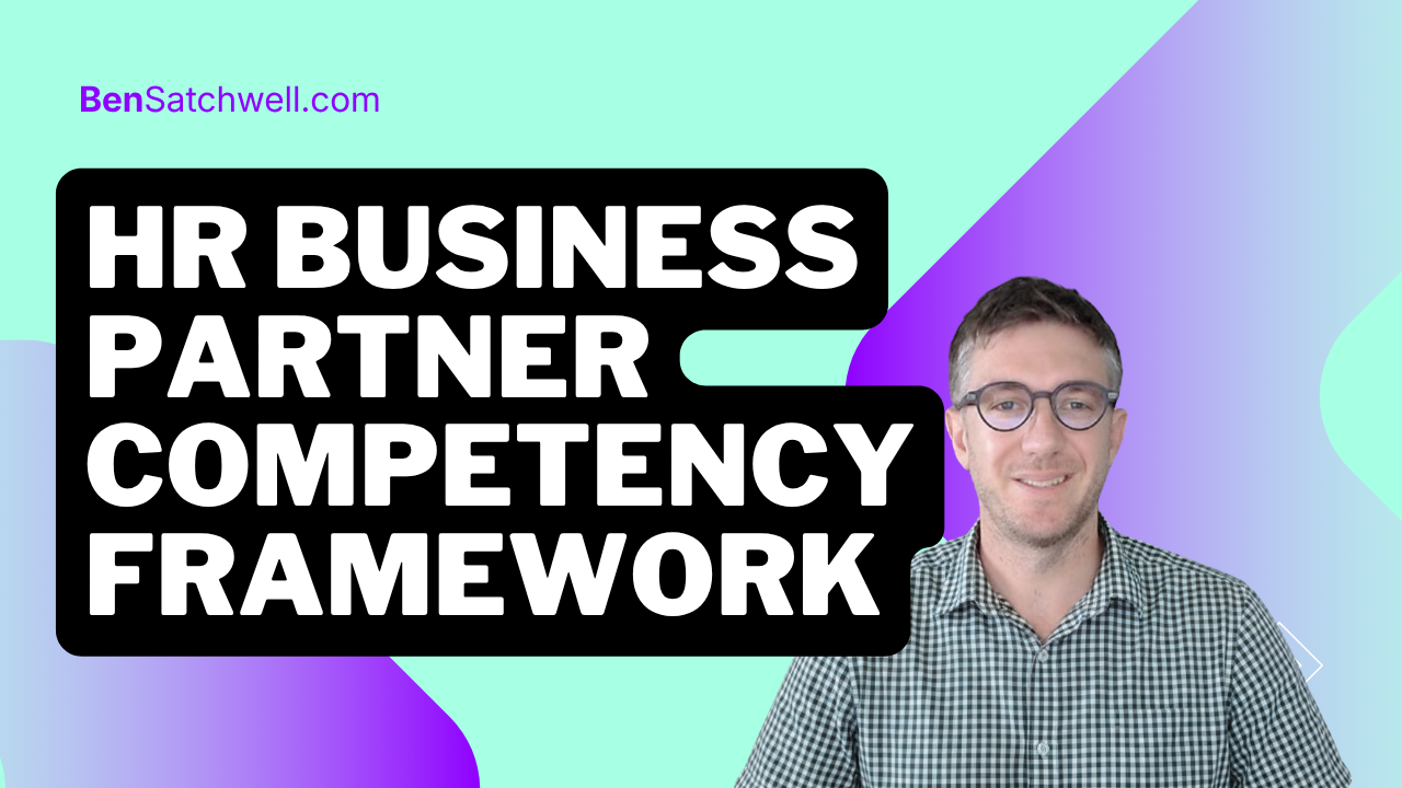 HR business partner competency framework